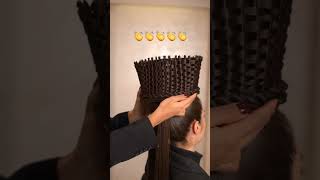 sunflower flower inspo this beautiful hairstyle creative hair shortsfeed youtubeshorts craft [upl. by Nalniuq]