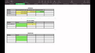 CALCULAR GANANCIAS DE BITCOIN EN EXCEL Numbers [upl. by Johan]