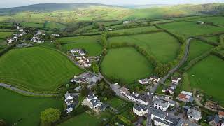 Wheddon Cross Exmoor National Park 360Degree Aerial Perspective [upl. by Jardena]