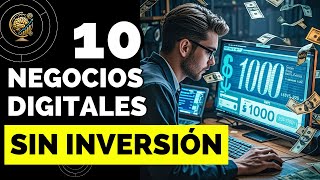 10 Trabajos ONLINE para ganar dinero por internet SIN INVERSIÓN desde casa  Parte 1 [upl. by Leiuqese89]