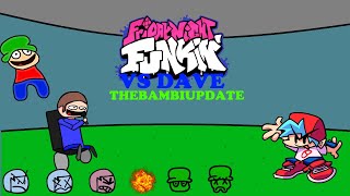 TheBambiUpdate Gameplay  Vs Dave And Bambi old Versions series EP1 [upl. by Silberman]