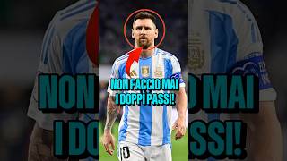 Perché Messi non fa mai i doppi passi😱🔥 calcio [upl. by Ahsienom]