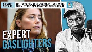 Feminist Experts Open Letter Supports Amber Heard [upl. by Crowe]