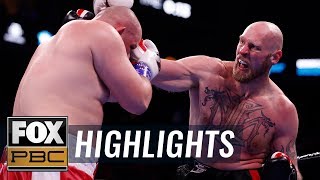 Adam Kownacki stunned by Robert Helenius in fourth round TKO  HIGHLIGHTS  PBC ON FOX [upl. by Seaver]