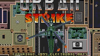 Mega Drive Longplay 177 Urban Strike [upl. by Daggna]