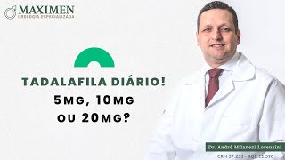 Tadalafila diária 5mg 10mg ou 20mg [upl. by Kcira]