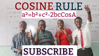 COSINE RULE  Trigonometry [upl. by Idarb]