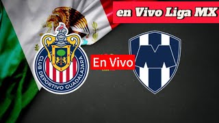 En Vivo  Chivas Guadalajara vs Monterrey  Liga Mx  Jornada 14  TUDN [upl. by Hephzipah]