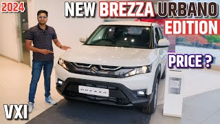 New Suzuki Brezza Vxi URBANO Edition review and Walkaround ✅🔥 l 2024 Brezza Urbano edition l MRCars [upl. by Shiroma]