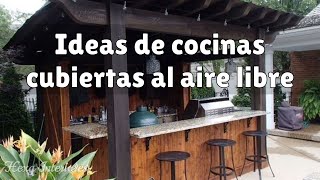 Cómo Diseñar una Cocina al Aire Libre Cubierta Estilo Funcionalidad y Comodidad [upl. by Anneres]