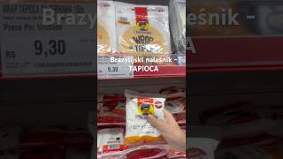 Brazylijski naleśnik Tapioca polak brazylia saopaulo sniadanie naleśniki brasil przekąska ya [upl. by Luckett260]