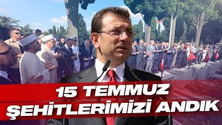 15 TEMMUZ ANMA TÖRENİ  SARAÇHANE [upl. by Malik]