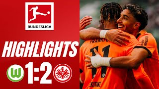 VfL Wolfsburg  Eintracht Frankfurt 12 Highlights Bundesliga 202425 Wolfsburg Frankfurt [upl. by Rocker]