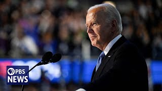 WATCH Biden’s full speech at 2024 Democratic National Convention  2024 DNC Night 1 [upl. by Hctim]