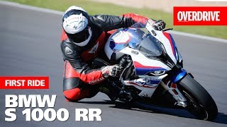 BMW S 1000 RR  First Ride  OVERDRIVE [upl. by Dinin588]