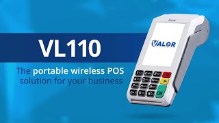 Valor VL110 Portable Wireless POS Solution  Simplify Your Business  Valor PayTech [upl. by Annovaj645]