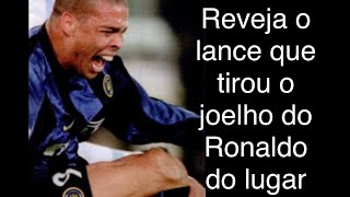 Lesão assustadora de Ronaldo no joelho 12 de abril de 2000 Lazio x Inter [upl. by Scrogan458]