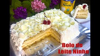 Como fazer Bolo de Aniversário de Leite Ninho  Fácil  Ideal para iniciantes Aula Completa [upl. by Blasien]