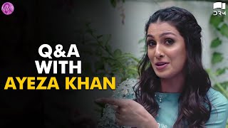 QampA With Ayeza Khan  Ayeza Khan Interview  Mominas Mixed Plate [upl. by Adnilra]