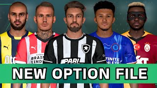 PES 2017  New Option File 2024 For FC24PATCH V2  Summer Transfers September 2024 [upl. by Ativahs]