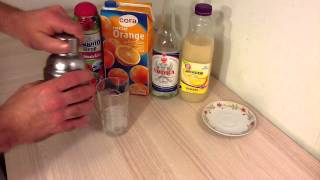 Faire un cocktail San Francisco  Recette Vodka fruitée [upl. by Arda829]