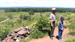 Little Round Top  Ranger Matt Atkinson [upl. by Rehtnug]