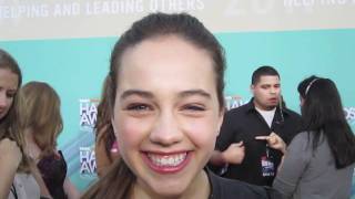 Frenemies Star MARY MOUSER at the HALO Awards [upl. by Ettelohcin]