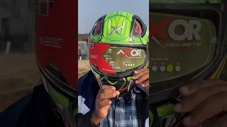 Axor venomous helmet ￼ unboxing and review full video on my channel ￼axor axorhelmets shorts [upl. by Ashlee]