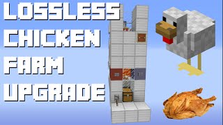 Minecraft BEST COOKED CHICKEN FARM ON YOUTUBE ✔ 1819ConsolePE [upl. by Groark]