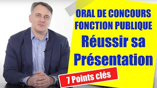 Présentation oral de concours fonction publique  exemples et erreurs à éviter [upl. by Heigho]