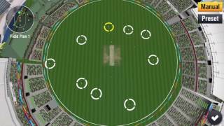 Manual fielding placement on WCC 2 [upl. by Lim]