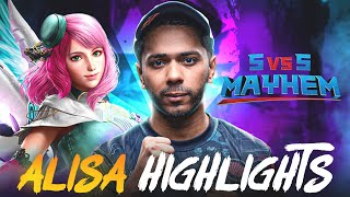 I tried Alisa in a 5v5 Match  Alisa Highlights  5vs5 Mayhem  tekken8 [upl. by Jet]