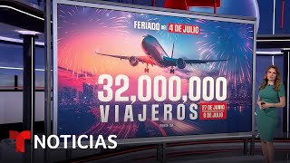 La bajada de precios de los boletos de avión favorece los viajes del 4 de julio [upl. by Alisun298]