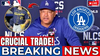 🚨 WOW ITS HAPPENING DODGERS MAKE CRUCIAL TRADE WITH BREWERS FOR TOP BAT Los Angeles Dodgers News [upl. by Soneson]