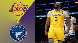 Lakers vs Timberwolves  Lakers Highlights  October 22 2024 [upl. by Kemeny]