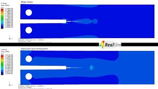 Hydrogen Embrittlement Fracture Propagation video 2  4RealSim [upl. by Isidro]