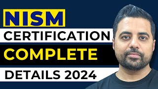 Guide To NISM Certification Courses 2024  Complete Details  Career amp Scope  CA Nitin Guru [upl. by Shaw134]