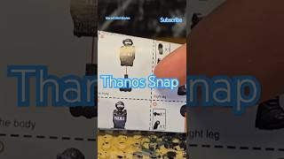 Thanos Snaps Fingers Paper Disappears shorts short new like viralvideo trending subscribe [upl. by Belldame]