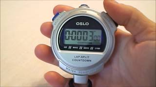 Oslo 20 stopwatch [upl. by Petronia196]