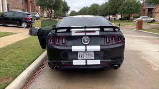 2014 Mustang V6 straight pipe no cats [upl. by Inva]