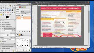 recortar y redimensionar una imagen con gimp [upl. by Aerdno498]