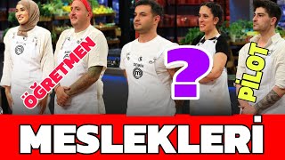 Masterchef Türkiye 2024 Yarışmacıları Meslekleri [upl. by Ardnola]