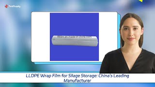 LLDPE Wrap Film for Silage Storage Chinas Leading Manufacturer [upl. by Niwrad]