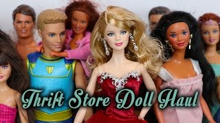 Barbie Thrift Store Doll Haul 4 [upl. by Marras]