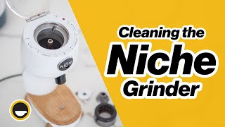 How to clean and calibrate the NICHE Zero Coffee Grinder [upl. by Assirok]