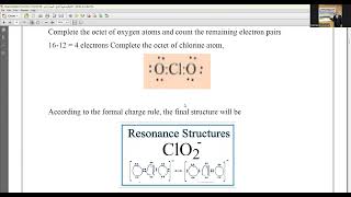 Ch1 Organometallic Chemistry Revision on lewis structure [upl. by Crescentia]