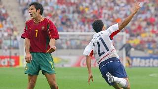 A HUGE UPSET USA v Portugal Extended Highlights  FIFA World Cup 2002 [upl. by Etnahs581]