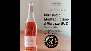 Valle Reale Cerasuolo Montepulciano dAbruzzo DOC [upl. by Torry]