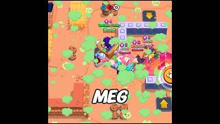 Meg Is Back 🔥 shorts supercell brawlstars gaming [upl. by Irollam]