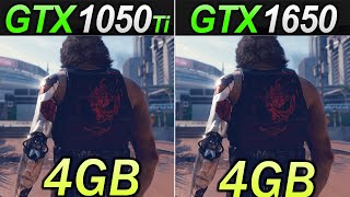 GTX 1050 Ti Vs GTX 1650 GDDR5  Gaming Benchmarks in 2021 [upl. by Essilem332]